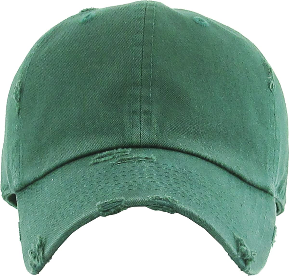 Distressed Baseball Cap KB4005 - Custom Embroidery & Monogram Hats for Men & Women - Perfect for Sports, Outdoor Activities & Fashion Accessories