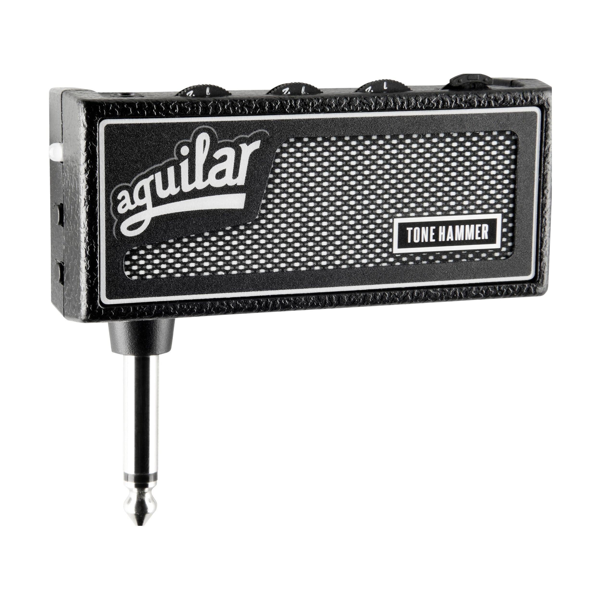 Aguilar amPlug 3 Tone Hammer Bass Guitar Headphone Amplifier - Portable Practice Amp for Bass Players | Perfect for Home, Studio & Silent Rehearsal