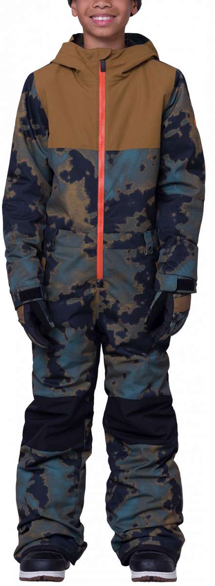 686 Boys Shazam Insulated One-Piece Snowsuit | Waterproof Winter Snowsuit for Kids | 2024 Edition | Perfect for Skiing, Snowboarding & Cold Weather Play