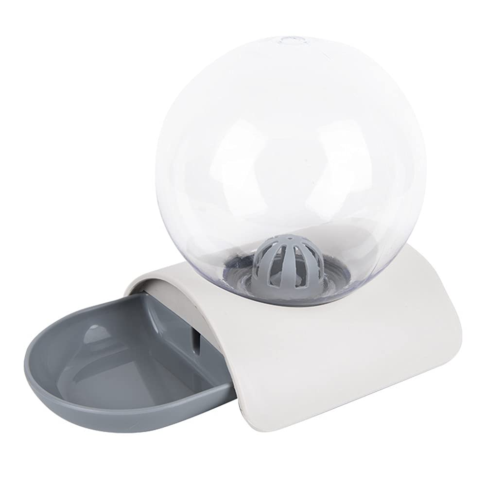 CHUANGRUN 2.8L Automatic Cat Water Fountain with Gravity Refill - Bubble Design Pet Drinking Dispenser for Cats & Dogs | Perfect for Home, Office & Travel Use