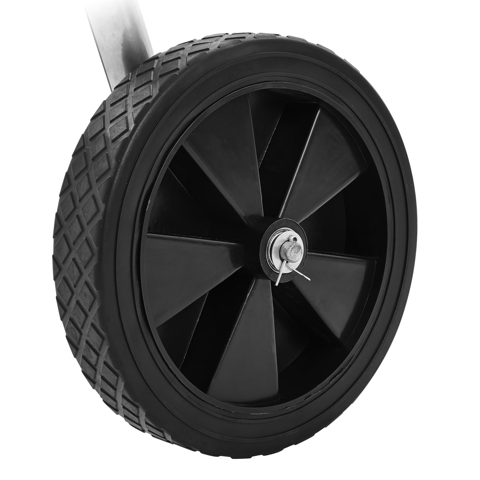 VEVOR Heavy Duty Hose Reel Cart with Wheels - 200 ft Capacity for 5/8