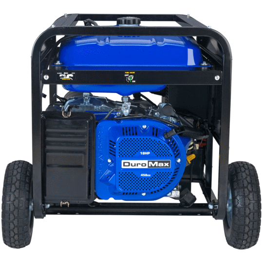 DuroMax XP12000E 9500W/12000W Dual Fuel Portable Generator with Electric Start - Ideal for Home Backup Power, Camping & Emergency Use