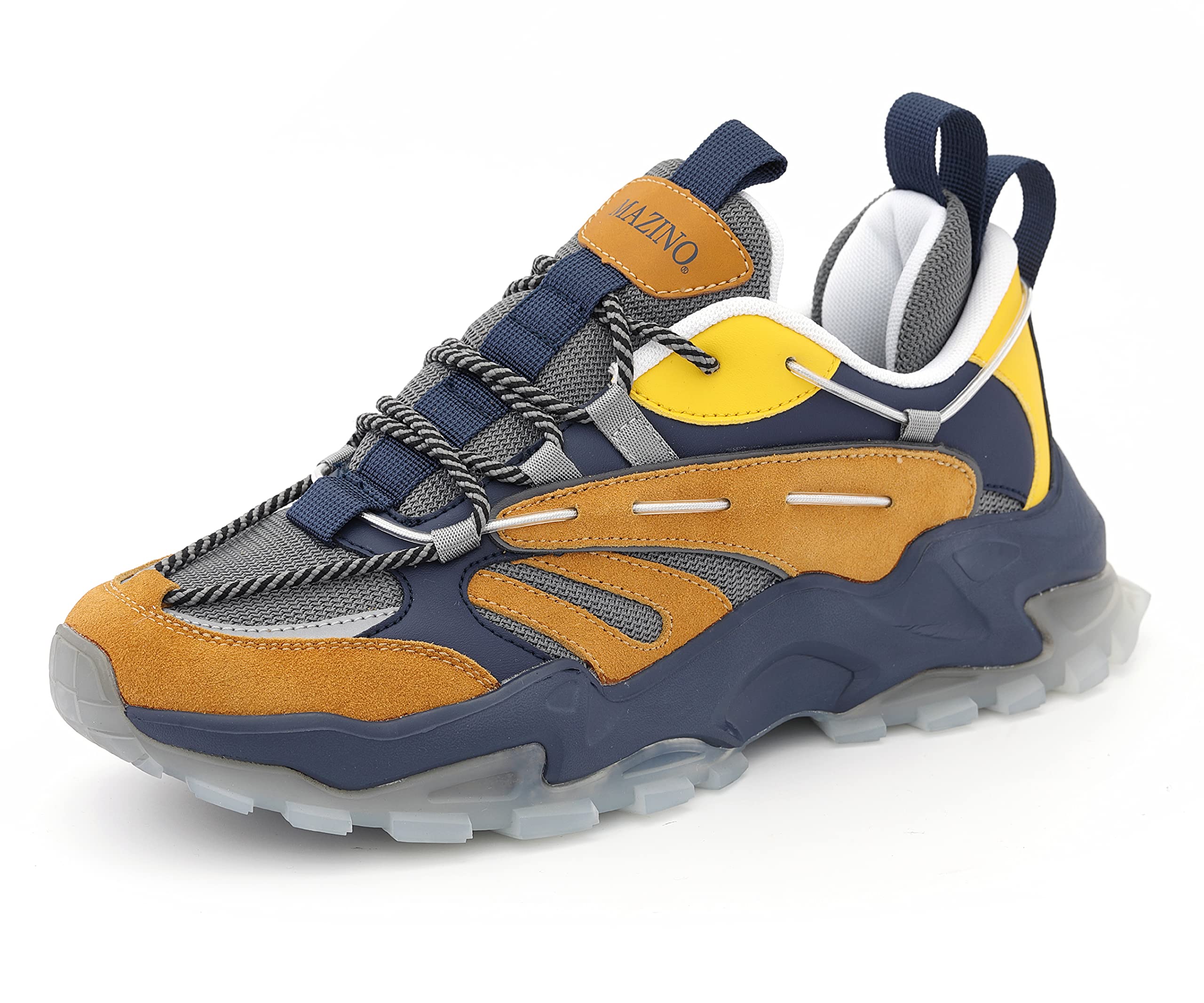 Mazino Core Fashion Chunky Sneakers for Men - Stylish Athleisure Casual Shoes | Comfortable Walking & Streetwear Outfits