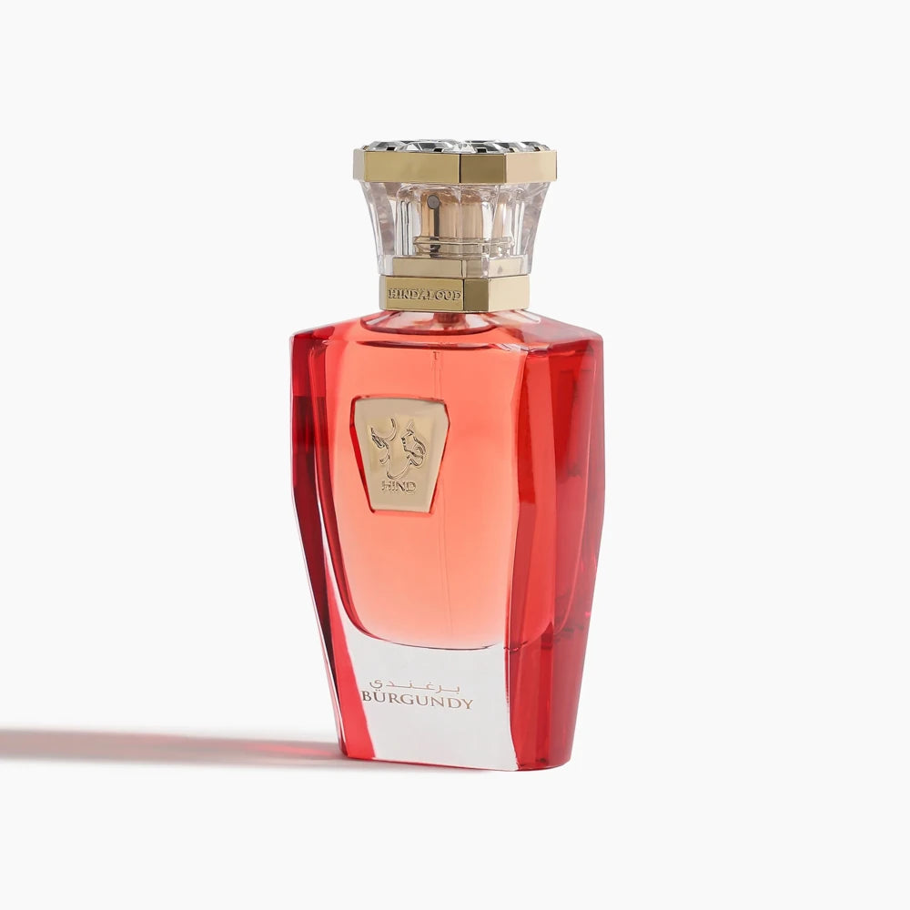 Burgundy Perfume for Women - 50ml Eau de Parfum, Long-Lasting Floral Scent, Luxury Fragrance Gift Set - Perfect for Date Nights, Parties & Special Occasions