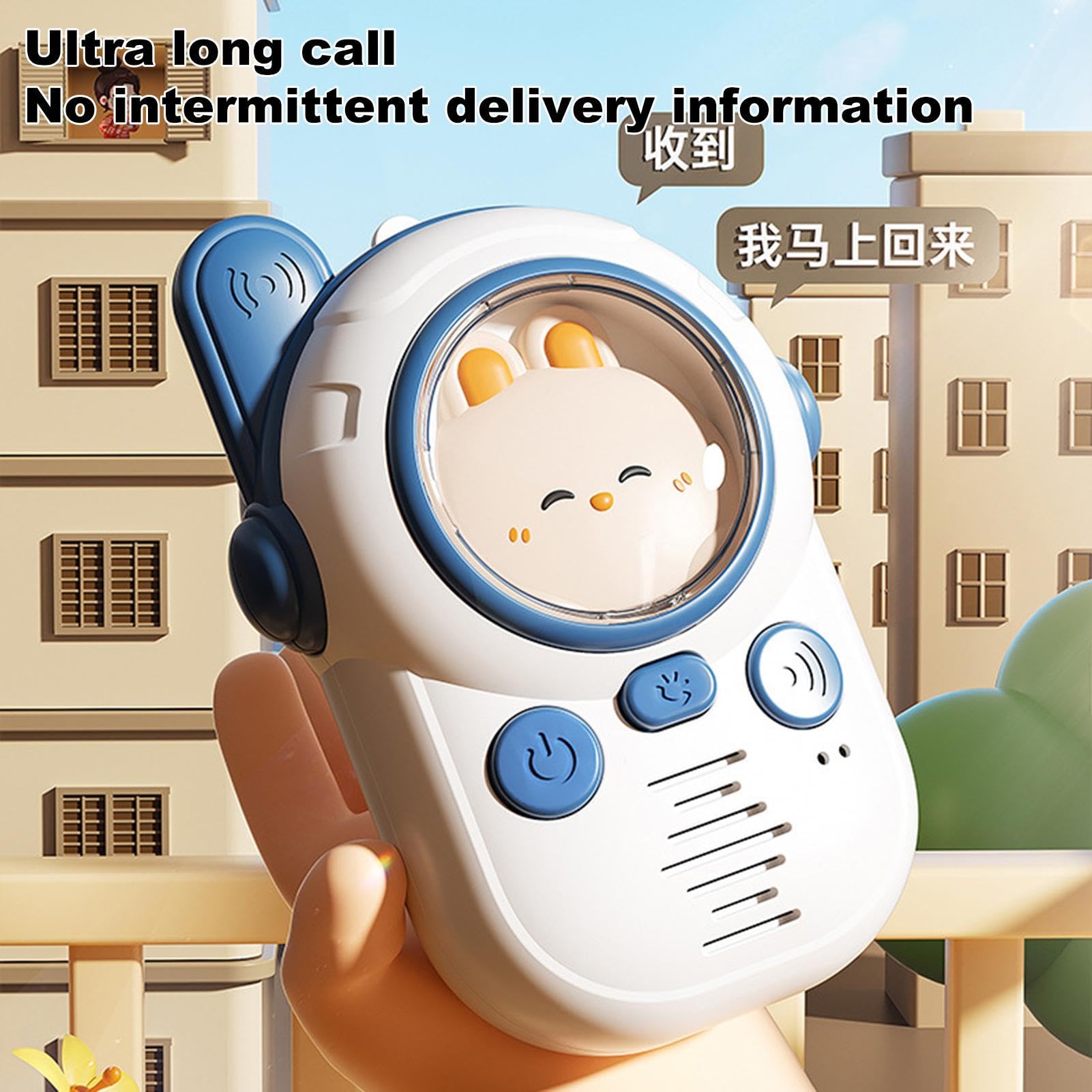 Bexdug Kids Walkie Talkies - Long Range Toy Radios for Boys and Girls, Indoor & Outdoor Two-Way Communication Toy for Playtime, Camping, and Backyard Adventures