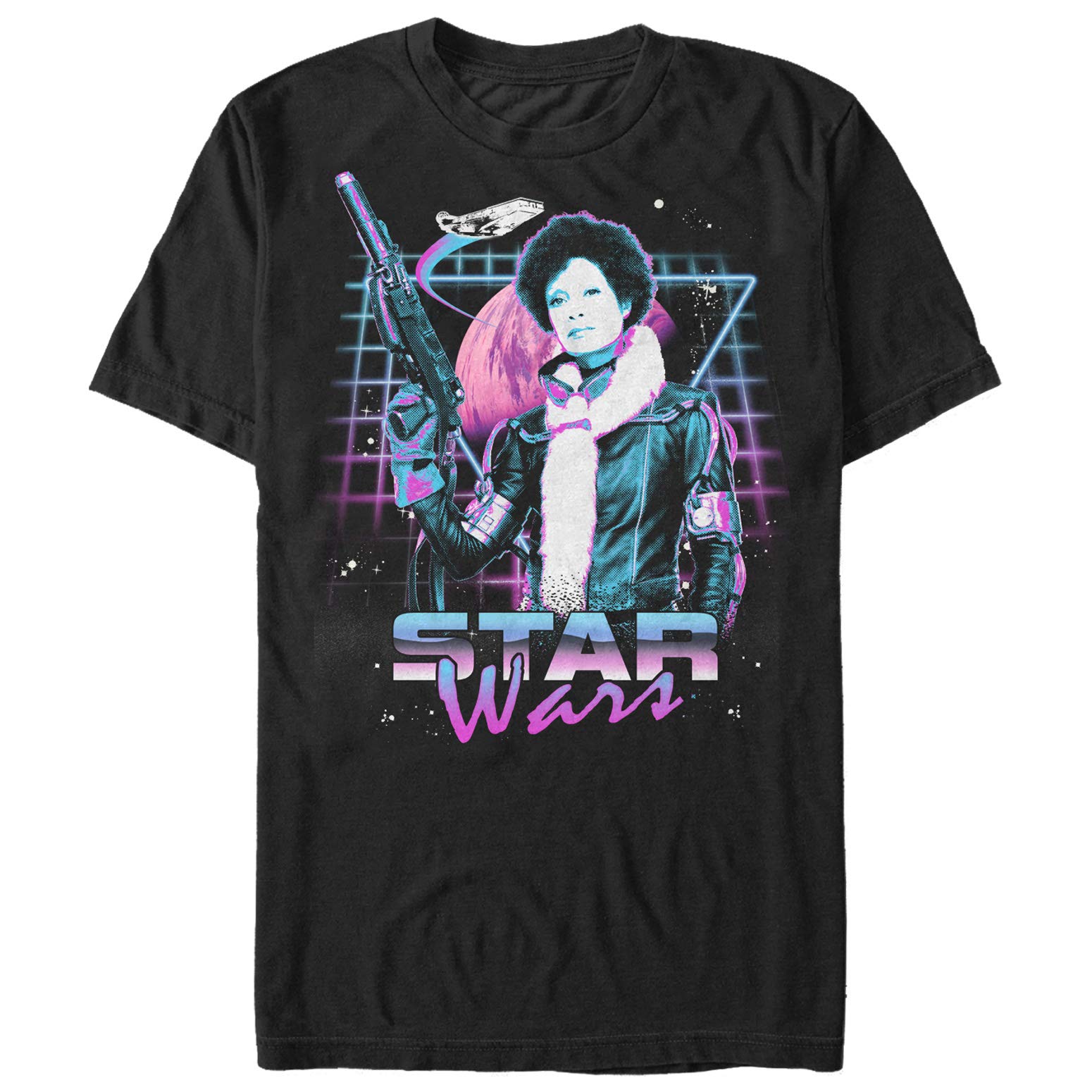 Men's Solo: A Star Wars Story Vintage 80s Style Graphic Tee - Retro Sci-Fi Movie T-Shirt for Fans & Collectors | Perfect for Cosplay, Conventions & Casual Wear