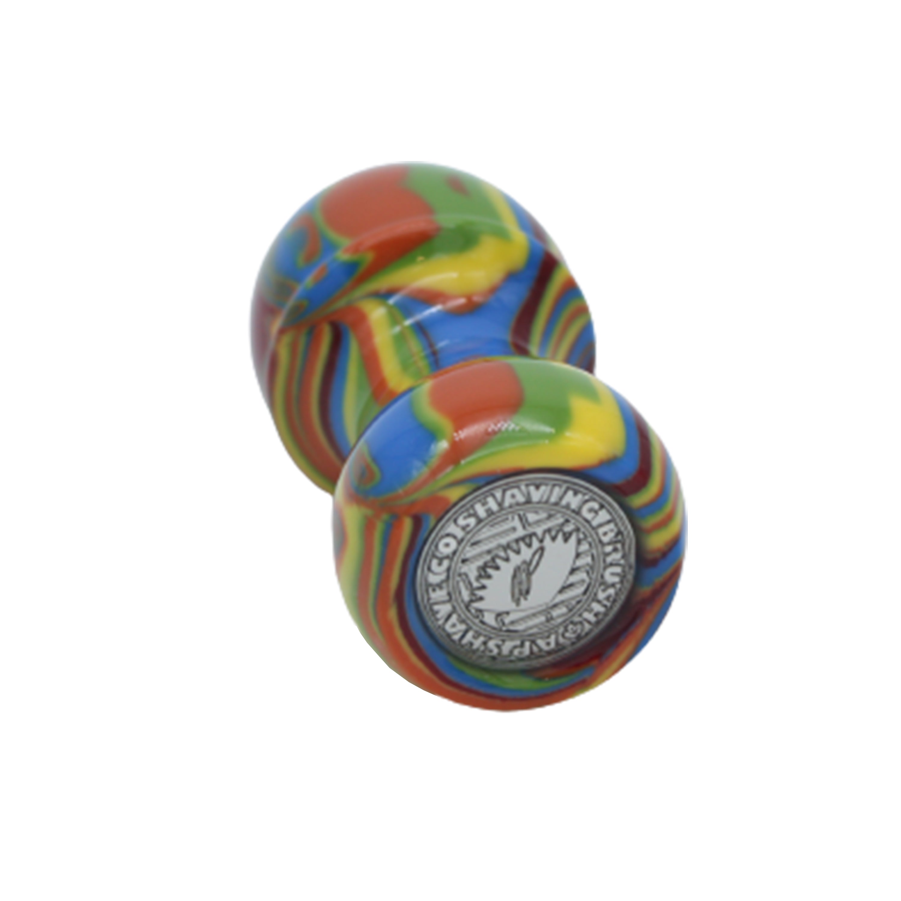 Premium Handcrafted Disco Shaving Brush Handle - Fits 28mm & 30mm Knots - Perfect for Wet Shaving & Grooming Gifts for Men