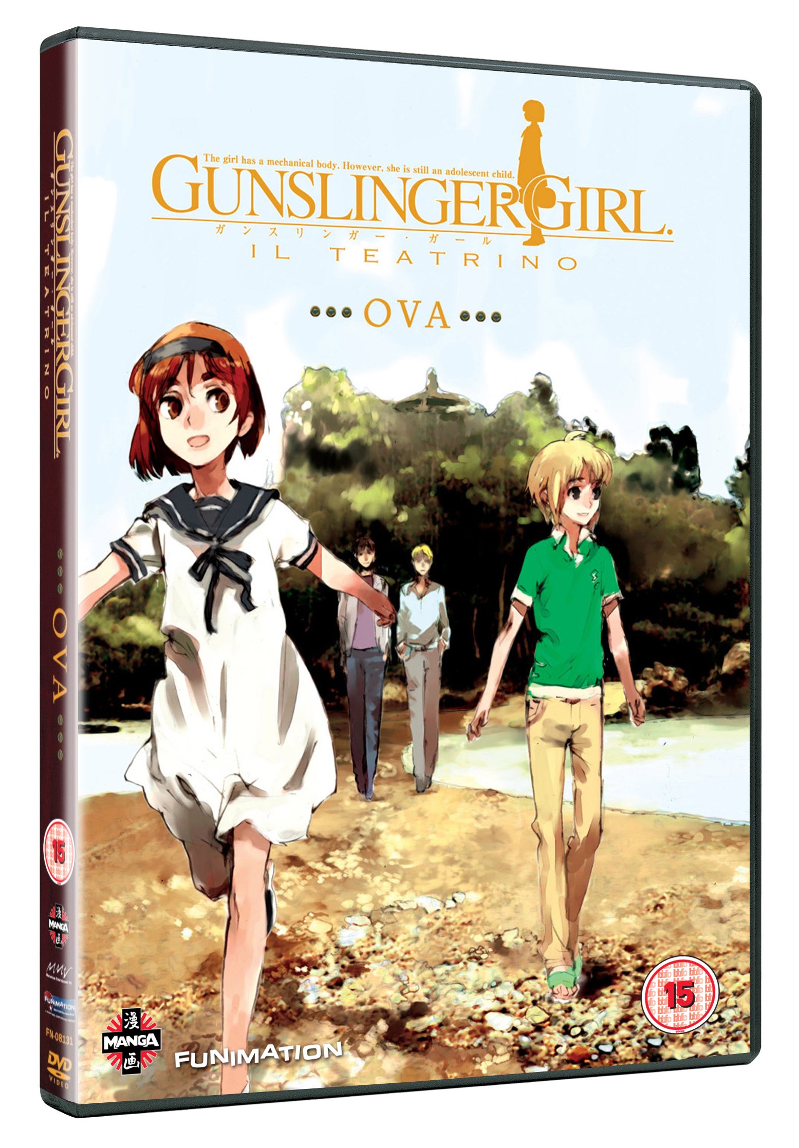 Gunslinger Girl: Il Teatrino O - English Import Anime DVD | Action-Packed Manga Adaptation for Anime Collectors & Fans