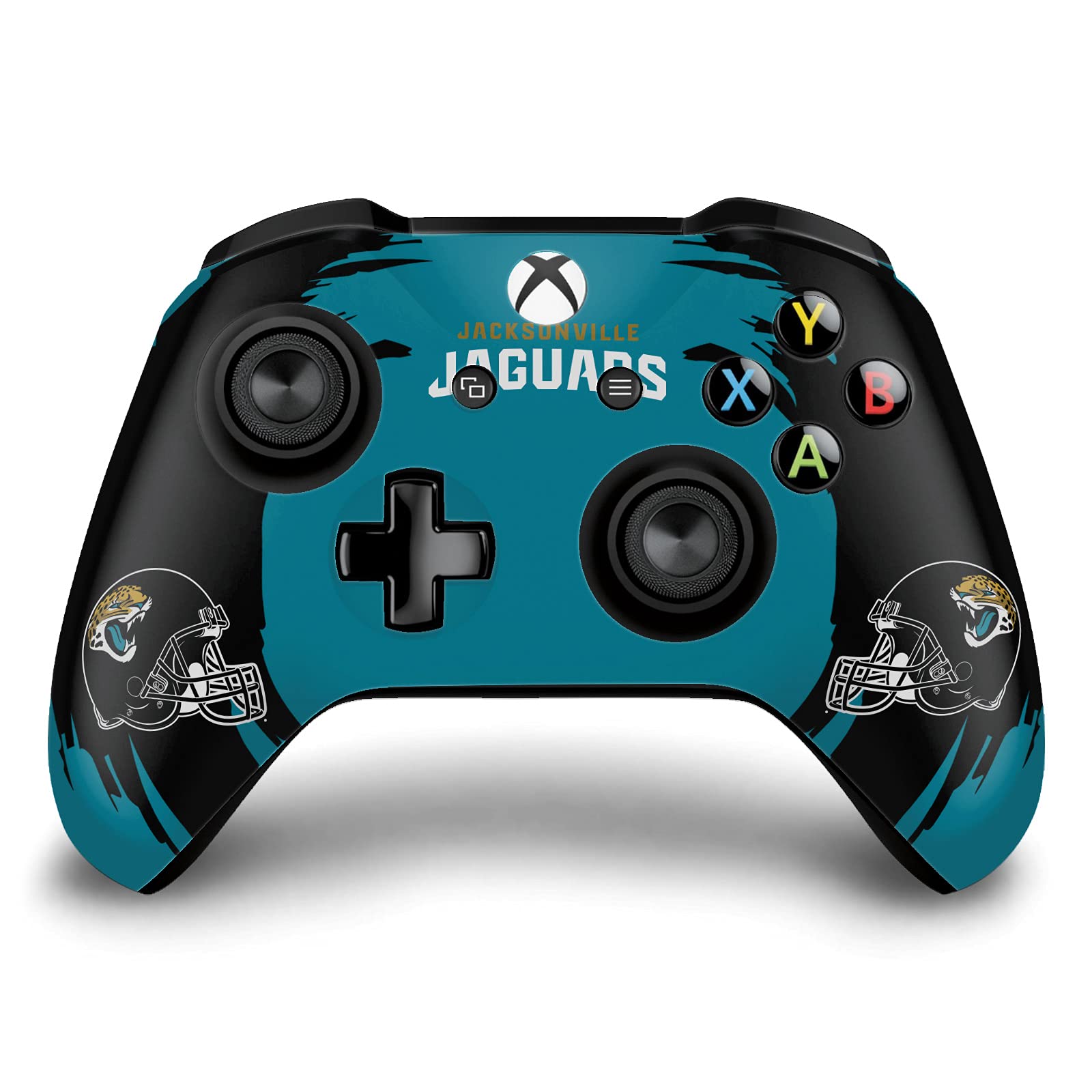 Official NFL Jacksonville Jaguars Gaming Skin Vinyl Sticker Decal Compatible with Xbox One S/X Controller - Perfect for Gamers, Sports Fans, and Customizing Your Gaming Gear