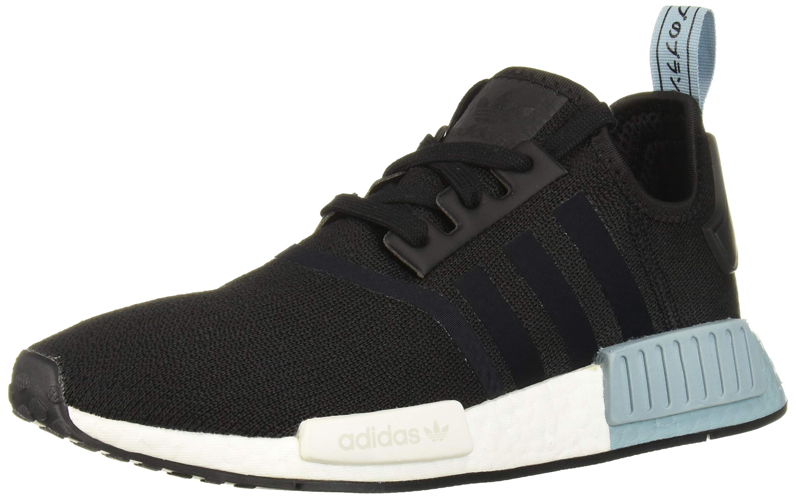 adidas Originals Women's NMD_R1 Sandals - Black/Ash Grey | Comfortable Athletic Slides for Running, Gym & Casual Wear | Size 11 US
