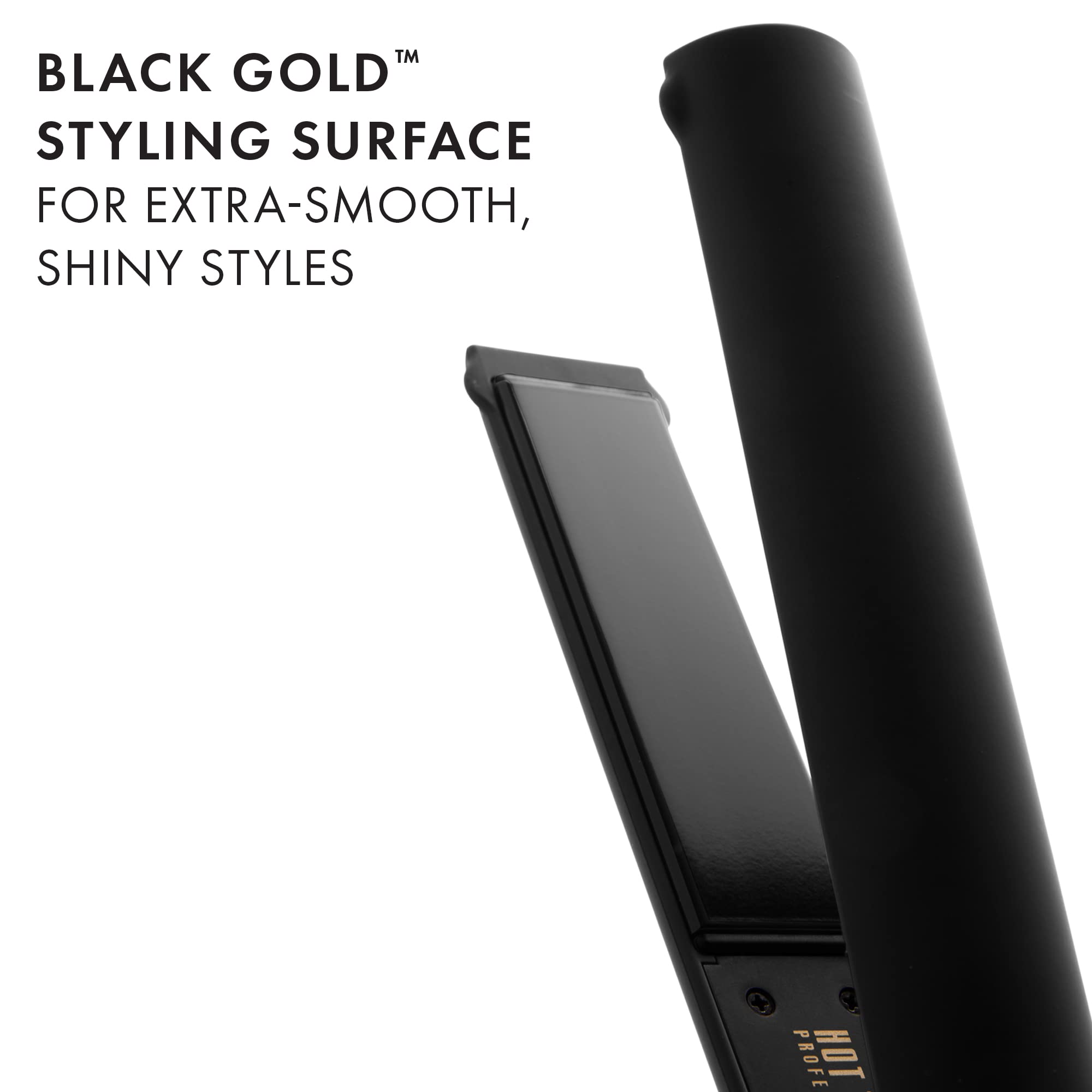 Hot Tools Black Gold Evolve Ionic Salon Hair Straightener - 1