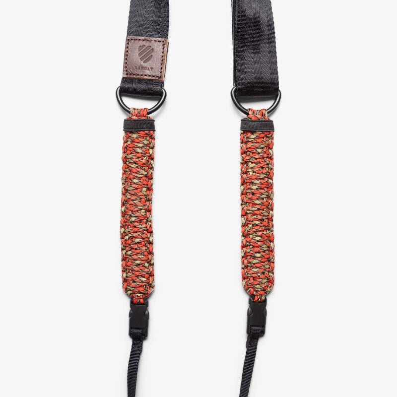 Langly Paracord Camera Strap - Durable & Adjustable DSLR/SLR/Mirrorless Neck Strap for Photographers | Perfect for Travel, Hiking & Outdoor Photography