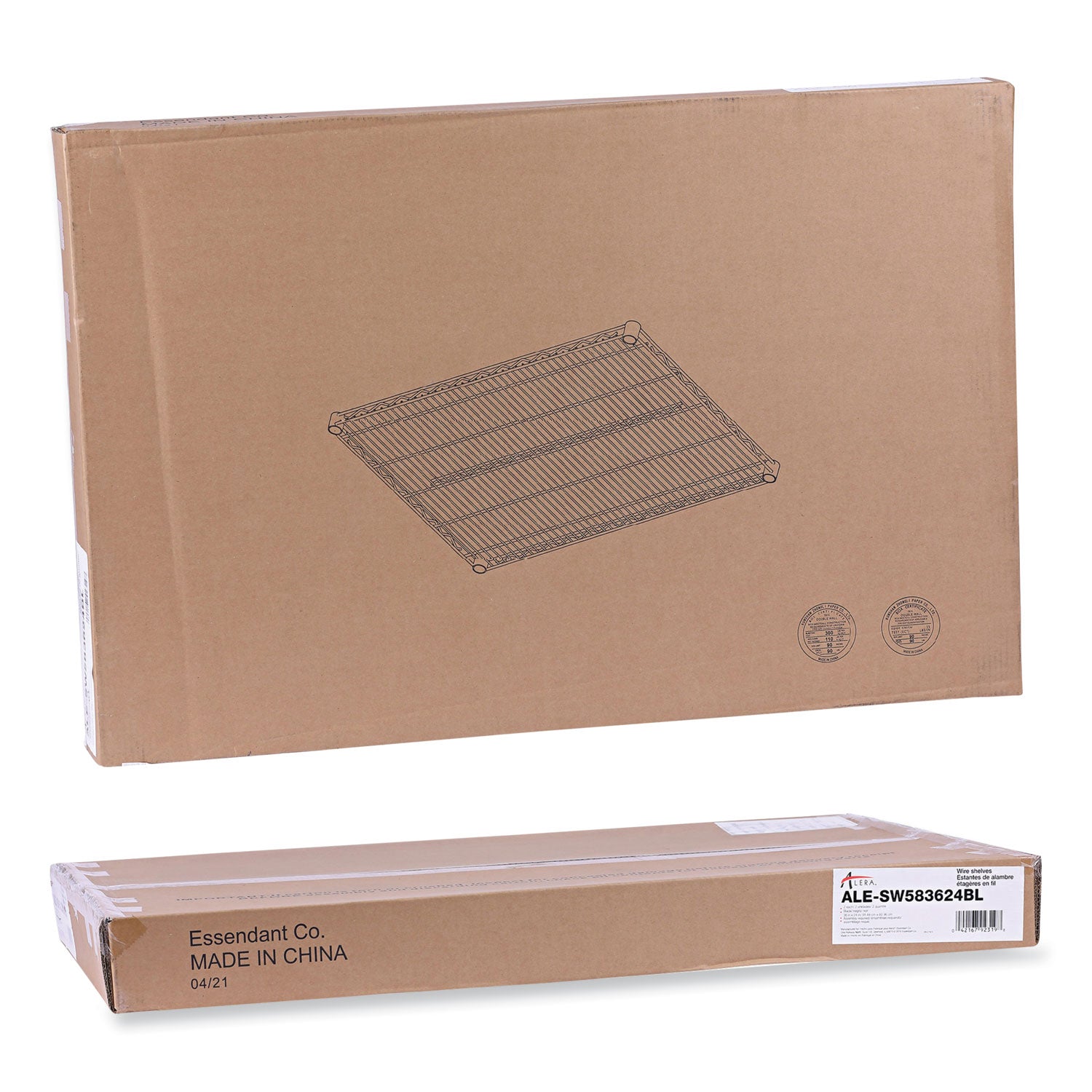 Alera® Industrial Wire Shelving Unit - 36