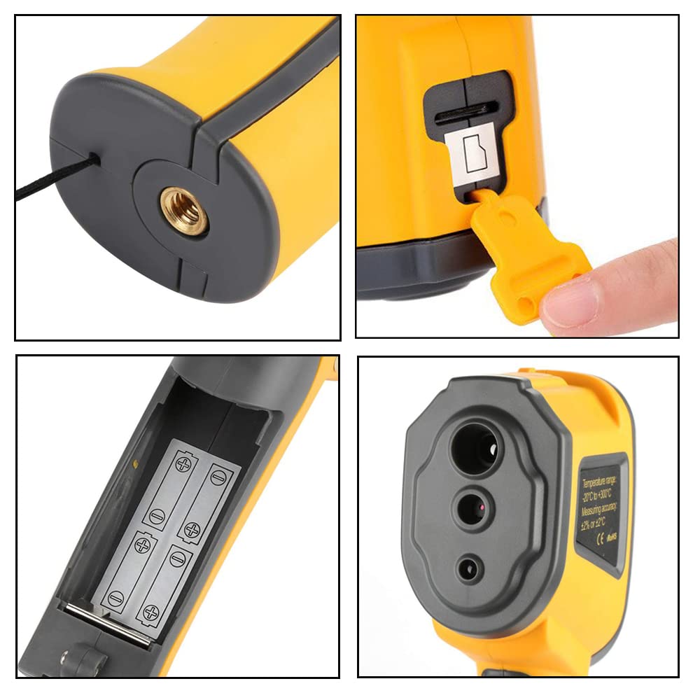 HT-02 Handheld Thermal Imaging Camera - Fast Shipping from US Stock | Professional Infrared Thermography for Home Inspection, Electrical Maintenance & Hunting