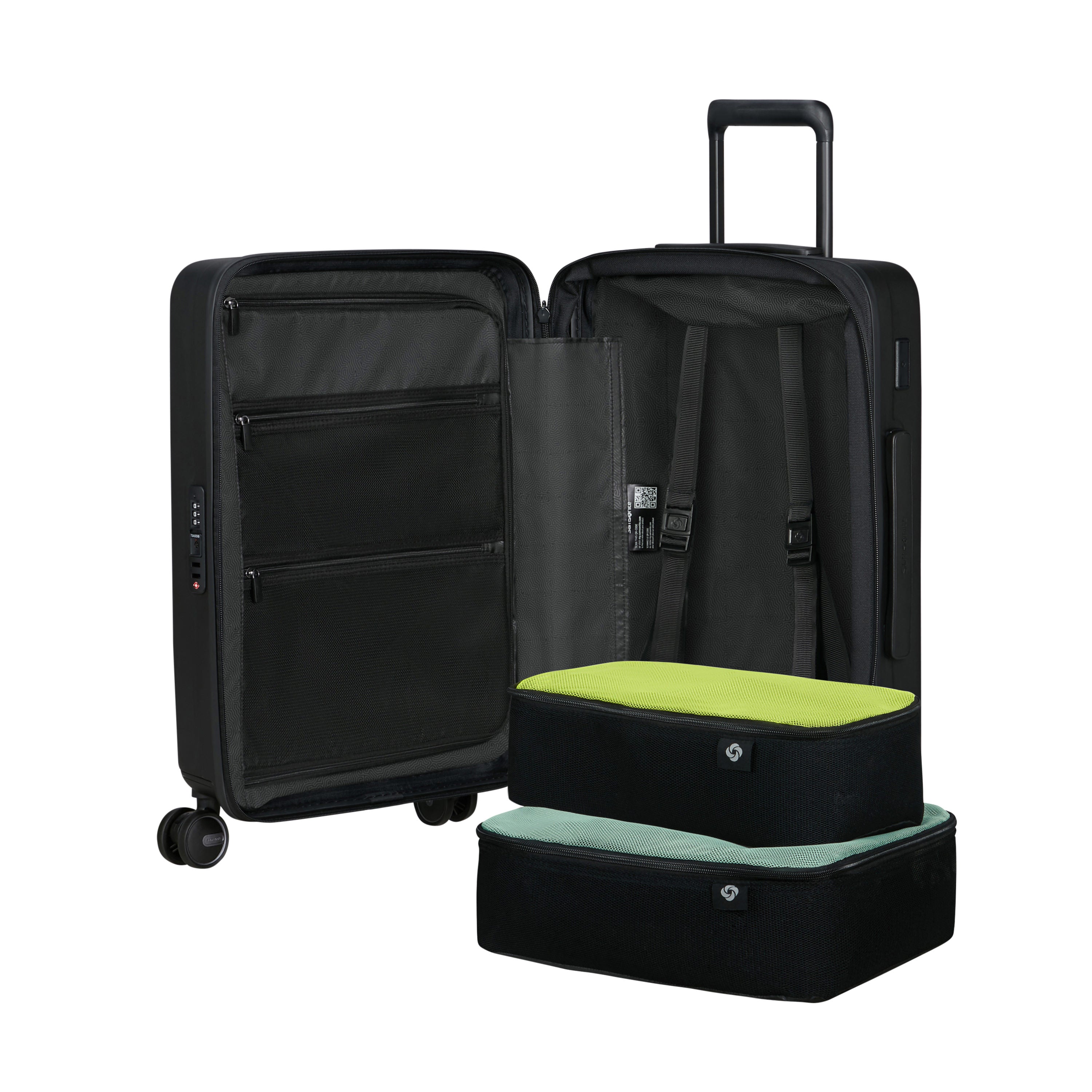Samsonite Restackd Spinner Carry On Expandable Luggage - Lightweight Hardshell Suitcase for Air Travel, Business Trips & Weekend Getaways