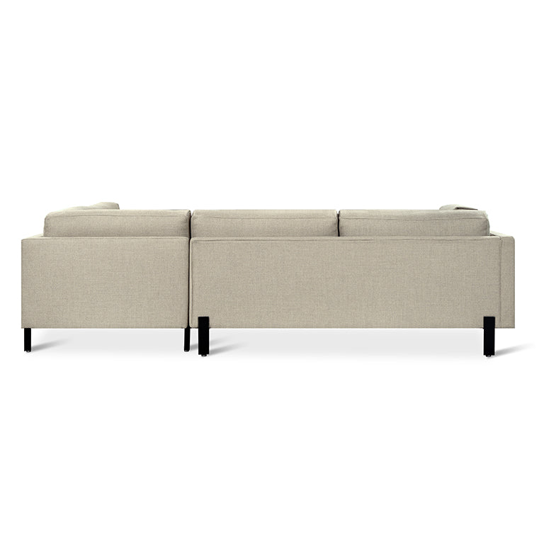 Silverlake Sectional Sofa - Modern L-Shaped Couch with Reversible Chaise, Soft Fabric Upholstery for Living Room, Family Room & Home Theater Comfort