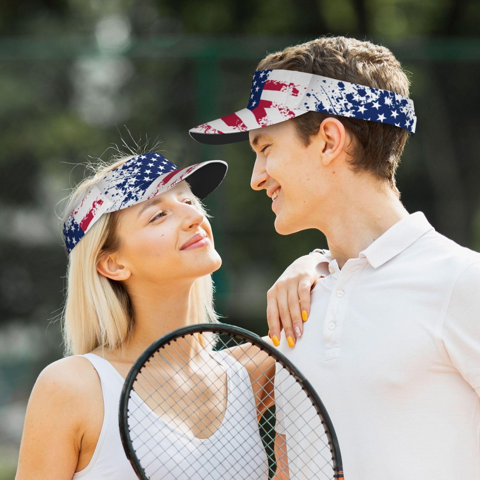 Women's Sun Visor Hats - UV Protection Golf, Tennis, Running & Beach Hat - Lightweight Breathable Sports Visor for Outdoor Activities