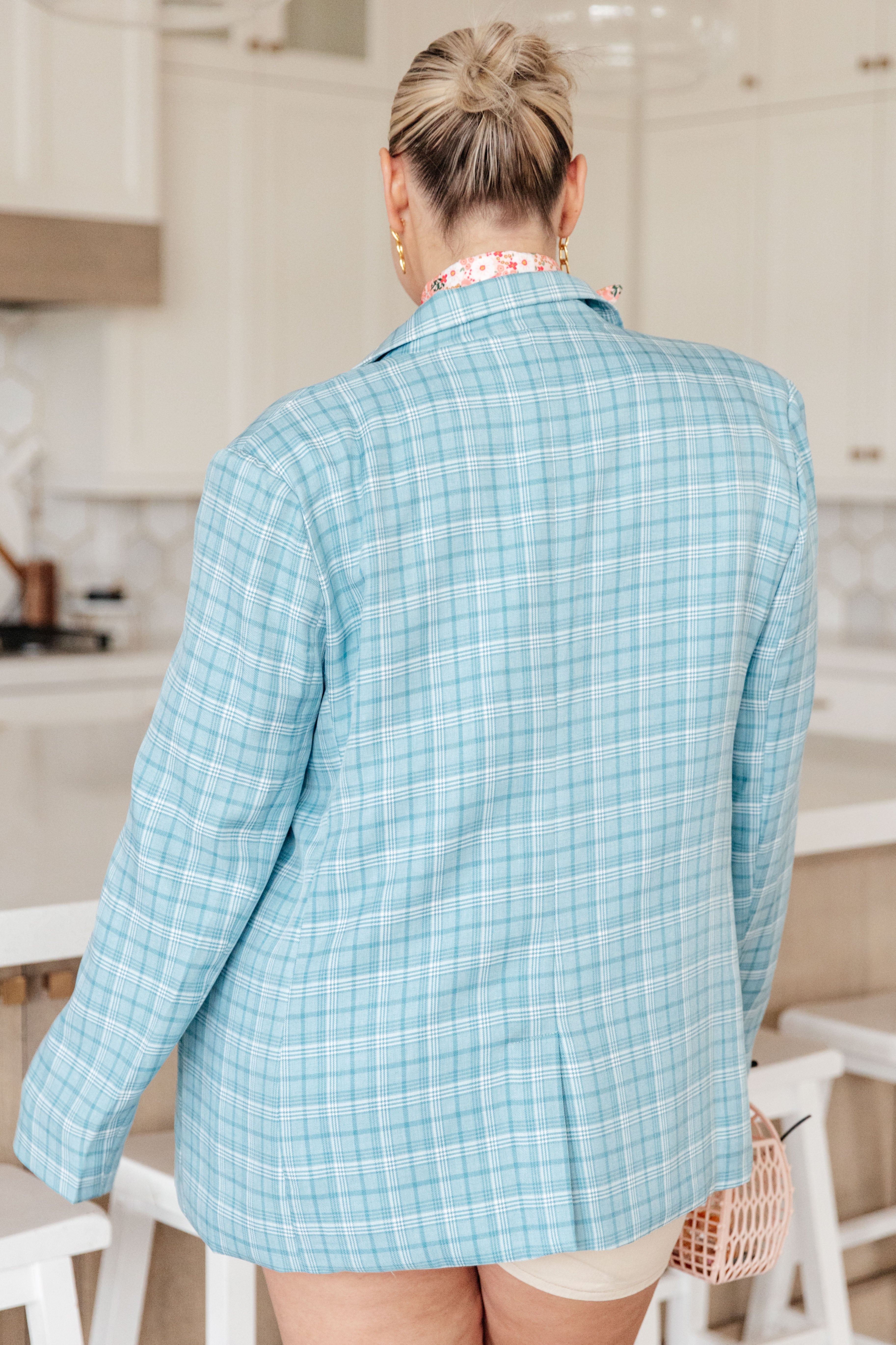 Stylish Plaid Blazer for Men - Premium Wool Blend Business Jacket with Fetch My Briefcase Design - Perfect for Office Wear, Business Meetings & Formal Events