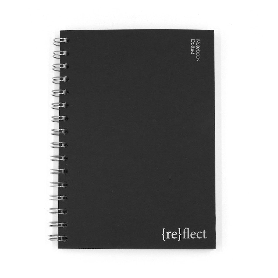 Premium Coffeenotes Grande Wirebound Notebook - Black, College Ruled, 8.5