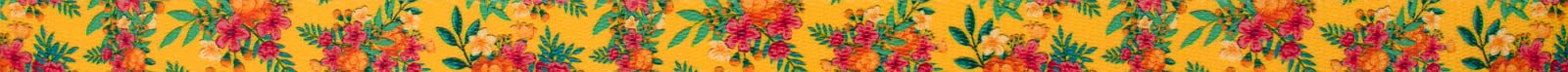 Country Brook Design - Tropical Floral Polyester Webbing for DIY Crafts, Handbags & Home Decor | Durable & Vibrant Fabric for Sewing Projects