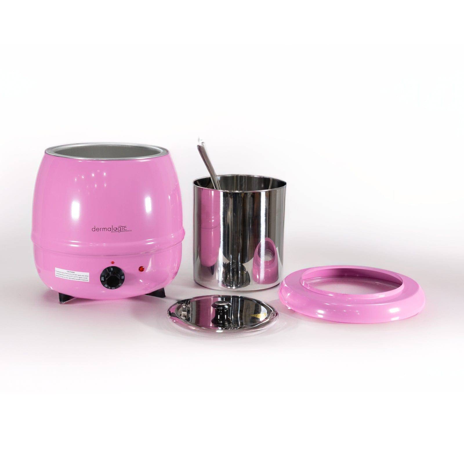 Dermalogic Professional Paraffin Wax Warmer with 10.5oz Ladle - 13L Capacity for Spa, Salon & Home Hand/Foot Therapy