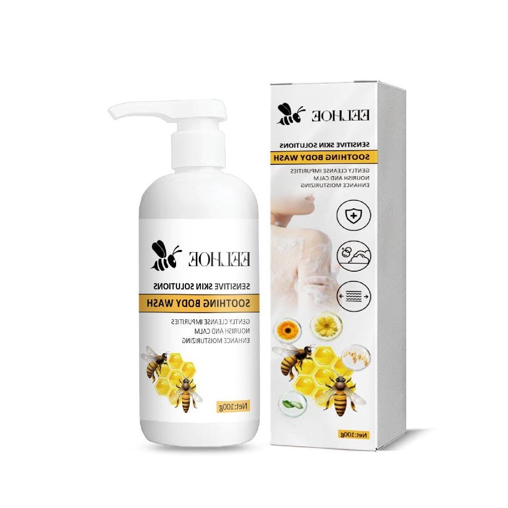 Honeys Moisturizing Shower Gel for Women - Hydrating Body Wash with Deep Cleansing & Grease Removal - Daily Use for Soft, Smooth Skin - Ideal for Dry Skin & Post-Workout Refreshment