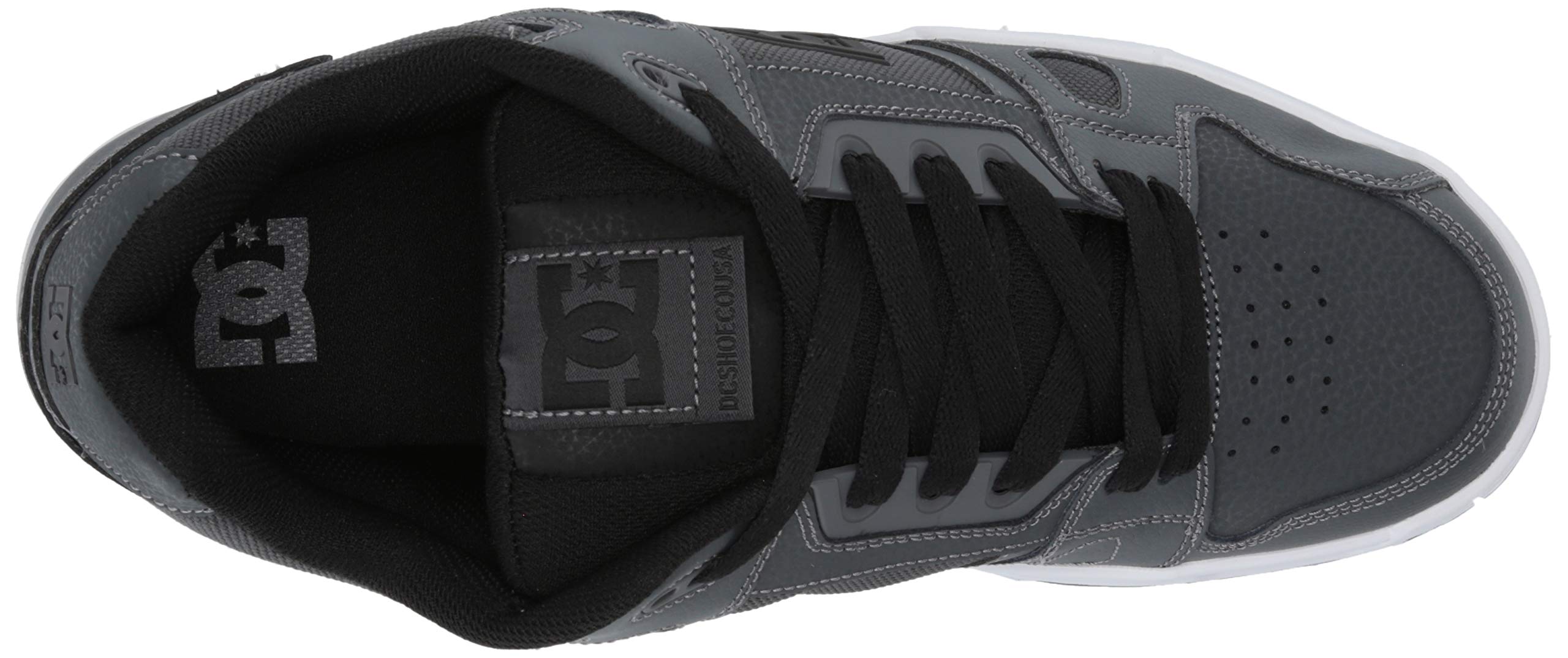 DC Men's Stag Low Top Skate Shoes - Lightweight & Durable Sneakers for Skateboarding, Streetwear & Casual Wear