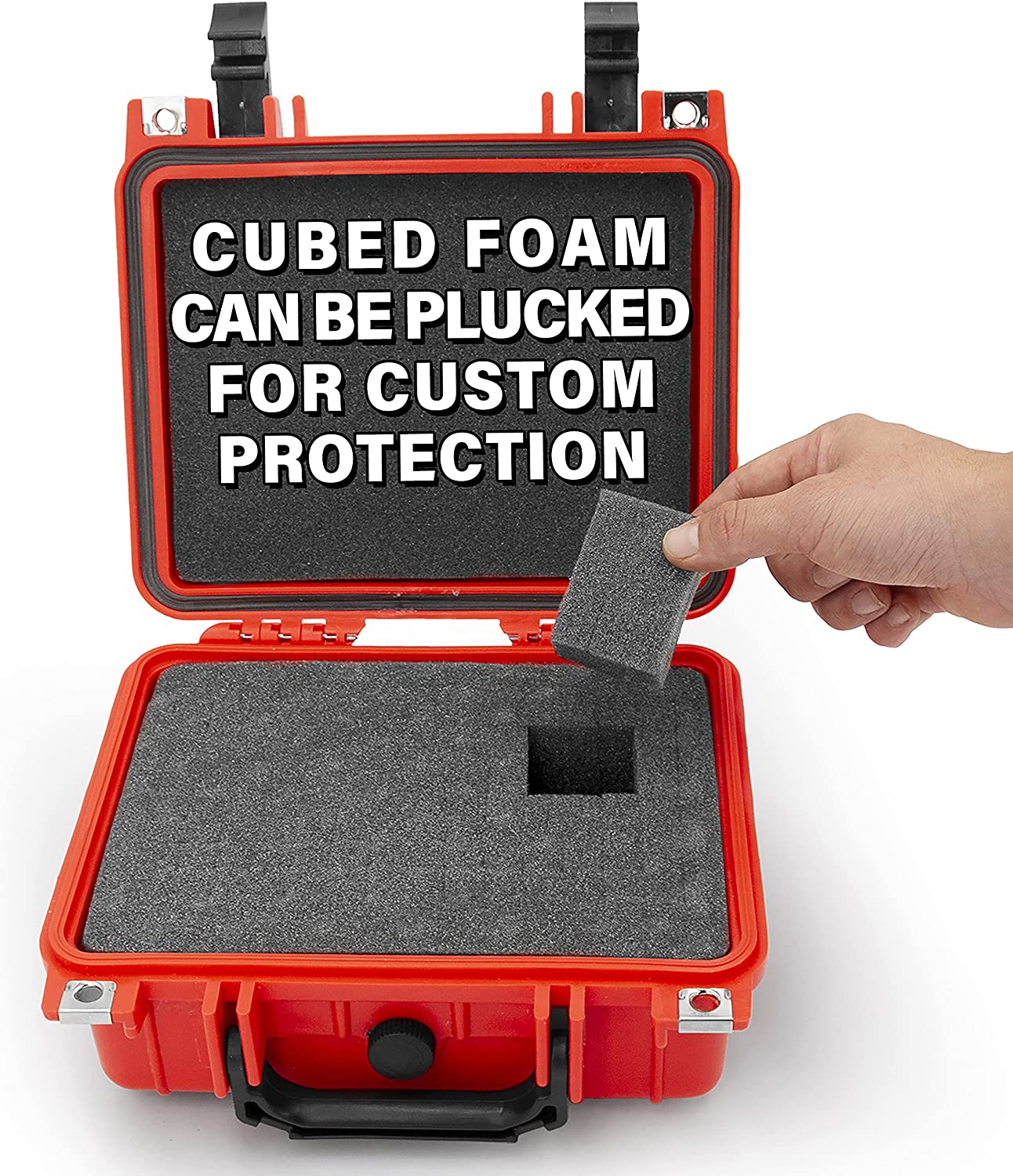 CASEMATIX Graded Coin Holder Case - Waterproof Storage Box for PCGS & NGC Coin Slabs (Fits 40+ Models) with Customizable Foam Insert | Perfect for Coin Collectors, Dealers & Secure Transportation
