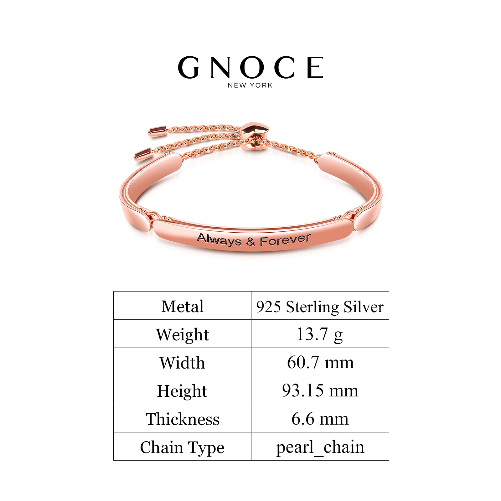 GNOCE White Rabbit Bead Charm Pendant - Sterling Silver Jewelry for Bracelets & Necklaces - Cute Animal Charms for Women - Perfect Gift for Pet Lovers & Birthday Occasions