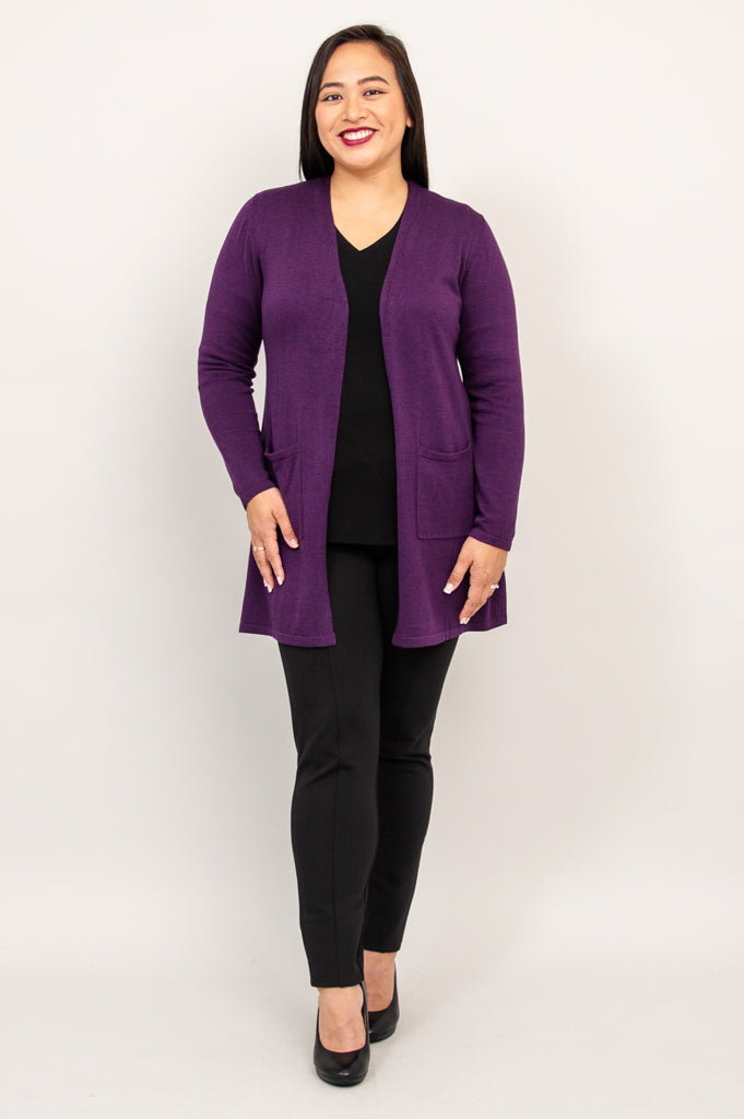 Justine Sweater Women's Bamboo Cotton Blend Knit Top - Soft & Breathable Royale Collection for Casual Wear & Office Outfits