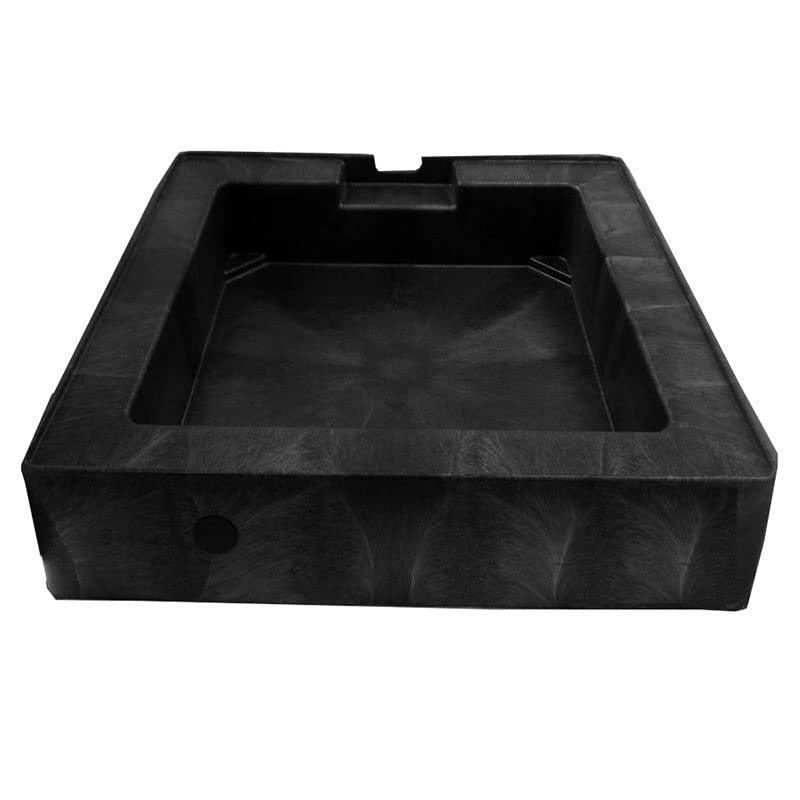 24 Inch Washing Machine Pan Stand - Durable Laundry Pedestal Base for Front Load Washers | Perfect for Laundry Rooms, Basements & Apartments