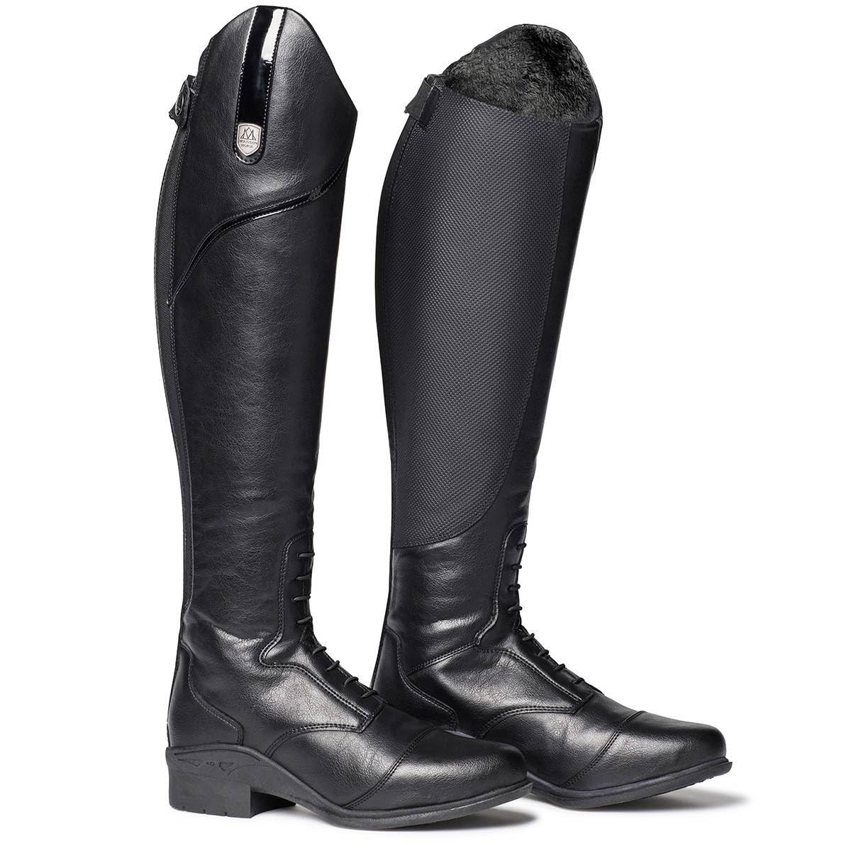MH Veganza Women's Winter Tall Riding Boots - Waterproof, Warm & Comfortable for Equestrian, Horseback Riding & Outdoor Activities