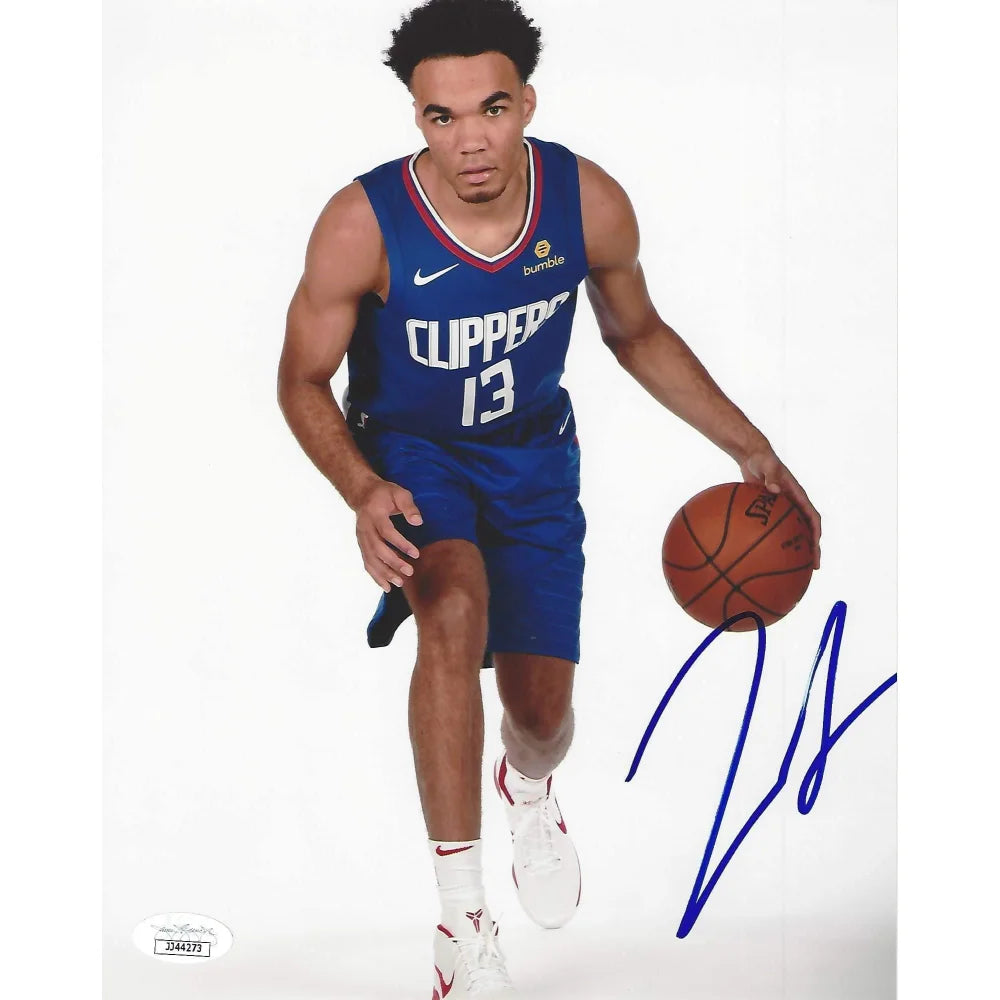 Jerome Robinson Autographed 8x10 Photo with JSA COA - Los Angeles Clippers NBA Memorabilia - Perfect for Sports Collectors and Fans Display
