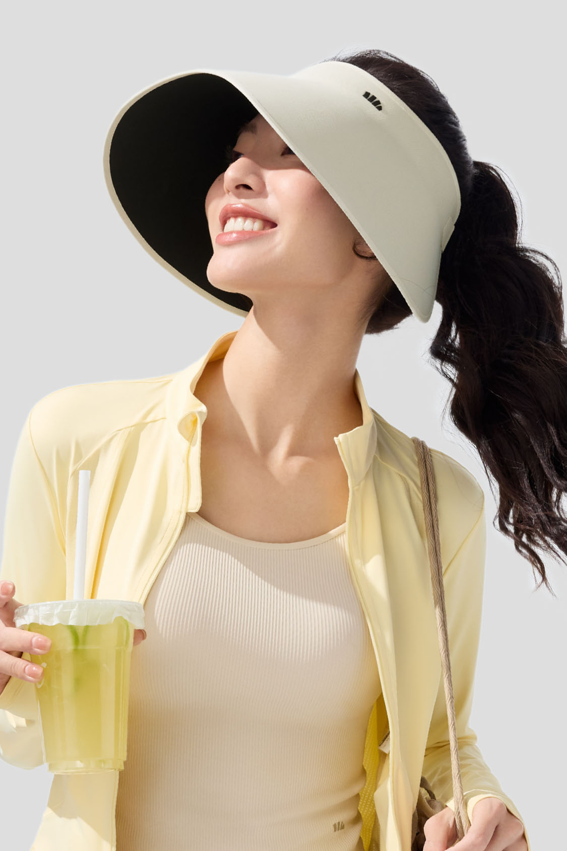 Women's Wide Brim UPF50+ Sun Hat Roll - Perfect for Beach, Pool, and Outdoor Summer Activities