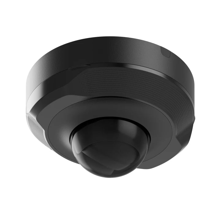 8MP DomeCam Zwart Mini IP Security Camera - Indoor/Outdoor HD Surveillance for Home & Business Security