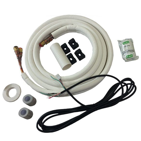12,000 BTU Klimaire 15 SEER Ductless Mini Split Inverter Air Conditioner & Heat Pump - Pre-Charged with Quick Connect Kit (115V) - Perfect for Bedrooms, Offices & Small Spaces
