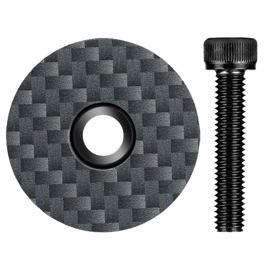 Premium Aluminum Alloy Bike Stem Cap - Durable Headset Top Cover with Screws for MTB, Road Bikes | Perfect for Cycling Maintenance & Bike Upgrades