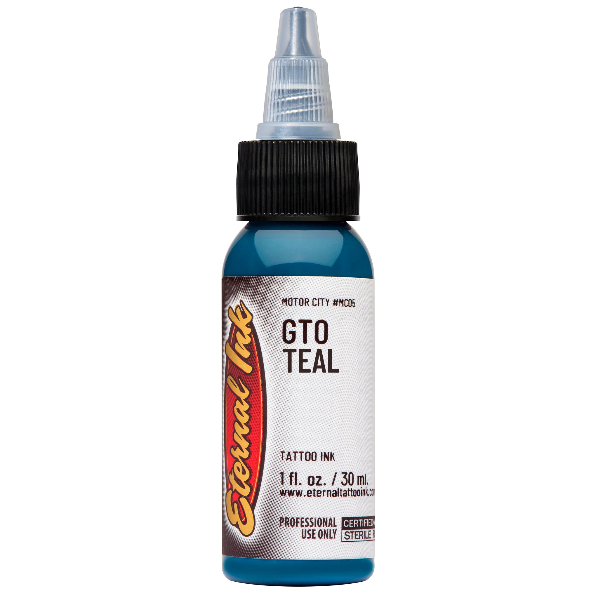 Eternal Motor City GTO Teal Ink 1oz - Premium Screen Printing Ink for T-Shirts, DIY Crafts & Fabric Projects - Perfect for Custom Apparel, Home Decor & Artistic Creations