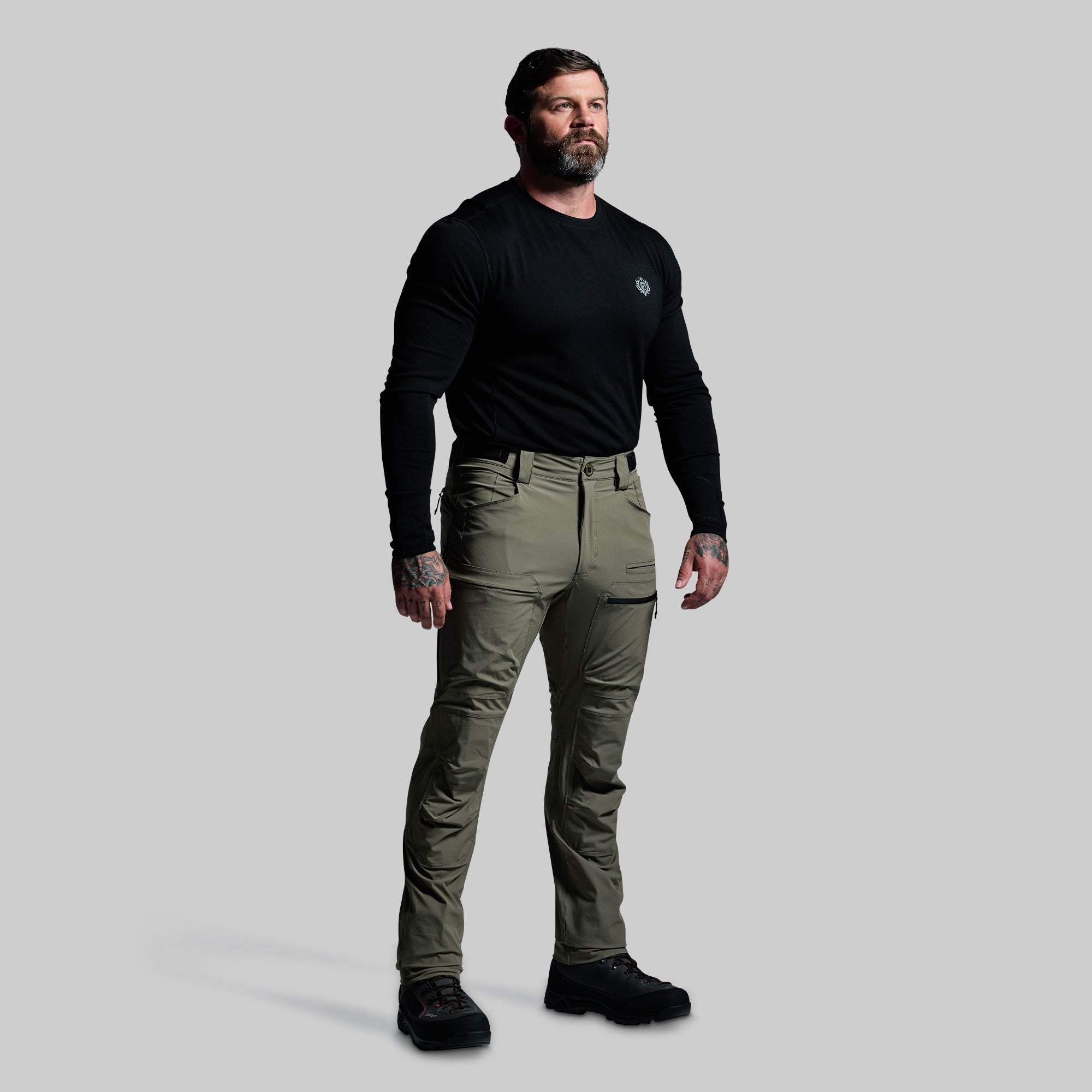 Men's Frontier Pant Light 2.0 - Tactical Outdoor Hiking Pants (OD Green) - Perfect for Hiking, Camping & Outdoor Adventures