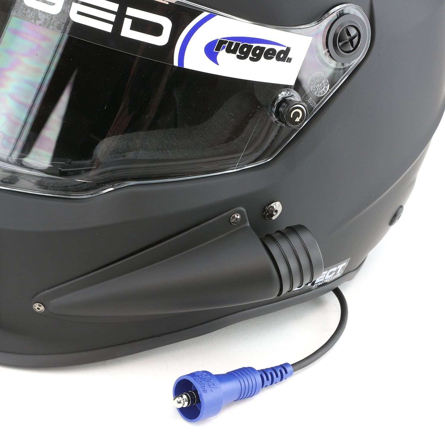 Pyrotect ProSport Side Air Helmet Wired OFFROAD - Lightweight Racing Helmet for ATV, Motorcycle & Dirt Bike - Perfect for Off-Roading, Motocross & Adventure Riding