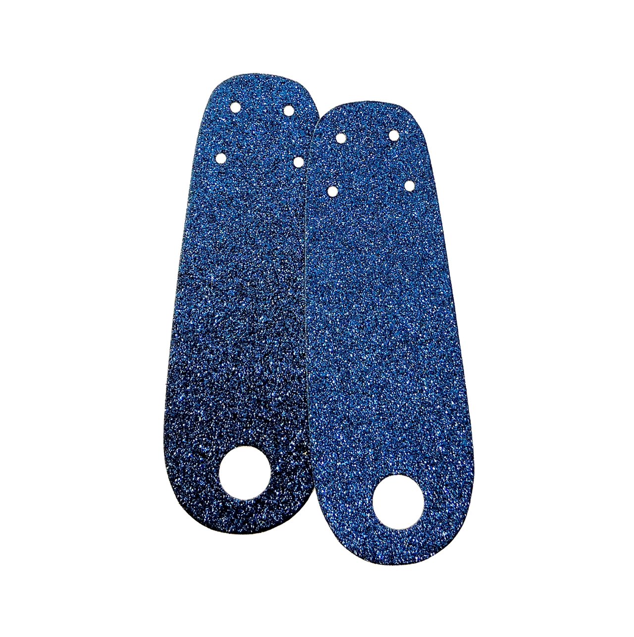 RollerStuff Glitter Toe Guards for Roller Skates - Protect Your Skates in Style | Perfect for Roller Derby, Rink Skating & Outdoor Use