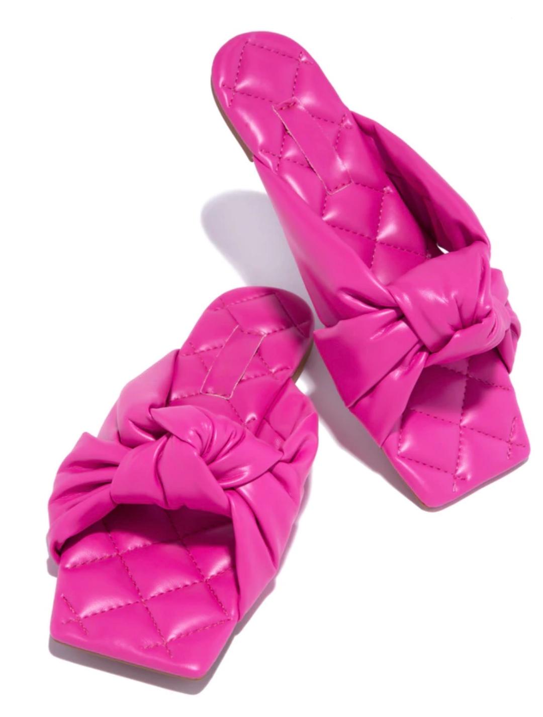 Blaire Women's Pink Sandals - Comfortable Casual Summer Shoes for Beach, Walking, and Outdoor Activities