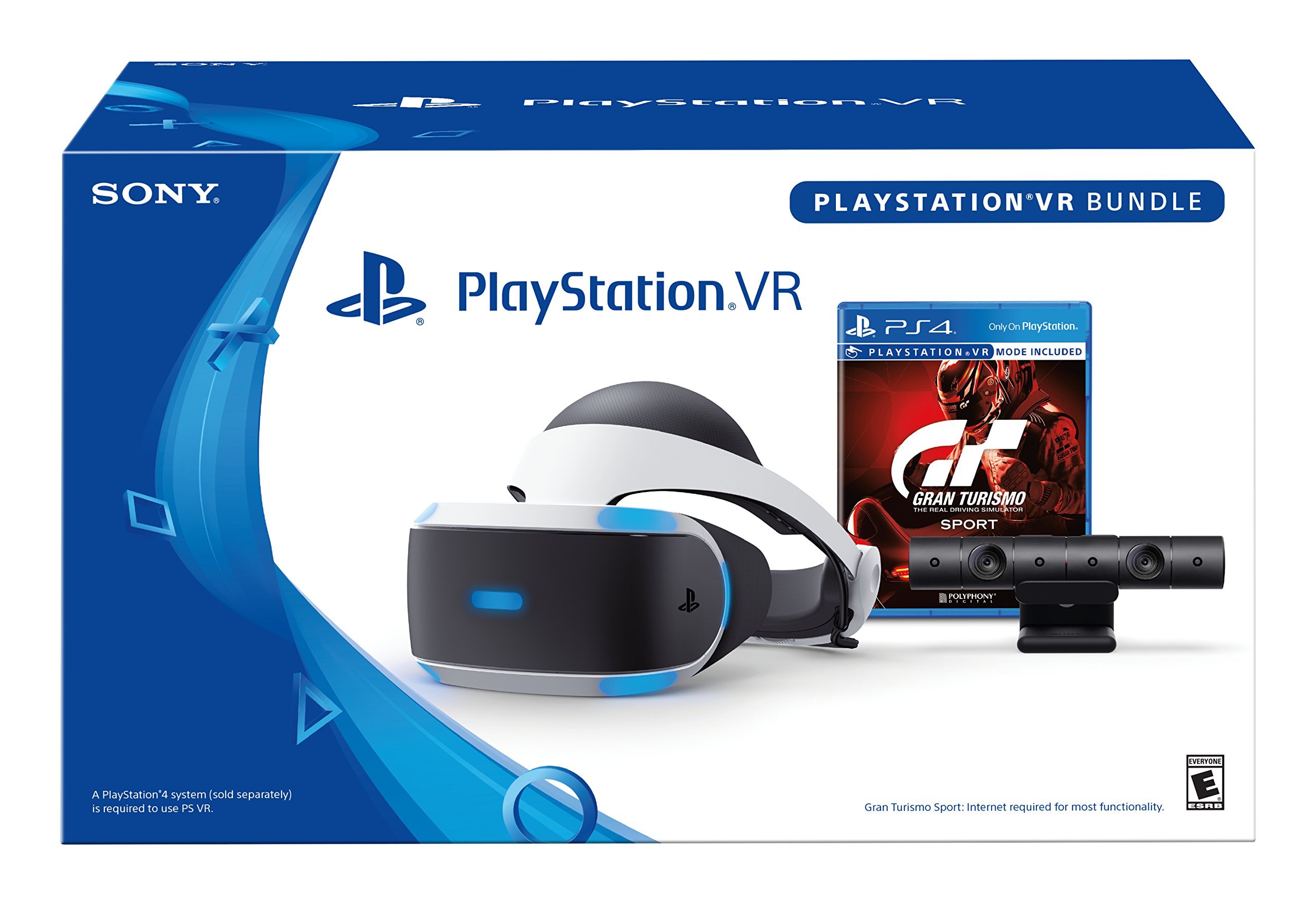 PlayStation VR GT Sport Bundle - Certified Refurbished Virtual Reality Headset for PlayStation 4 | Immersive Racing Experience with GT Sport Game | Perfect for Gaming Enthusiasts & VR Racing Simulation