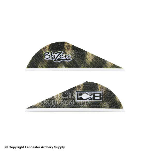 Bohning True Color Blazer Vanes - High Visibility Archery Fletching for Outdoor Hunting & Target Practice