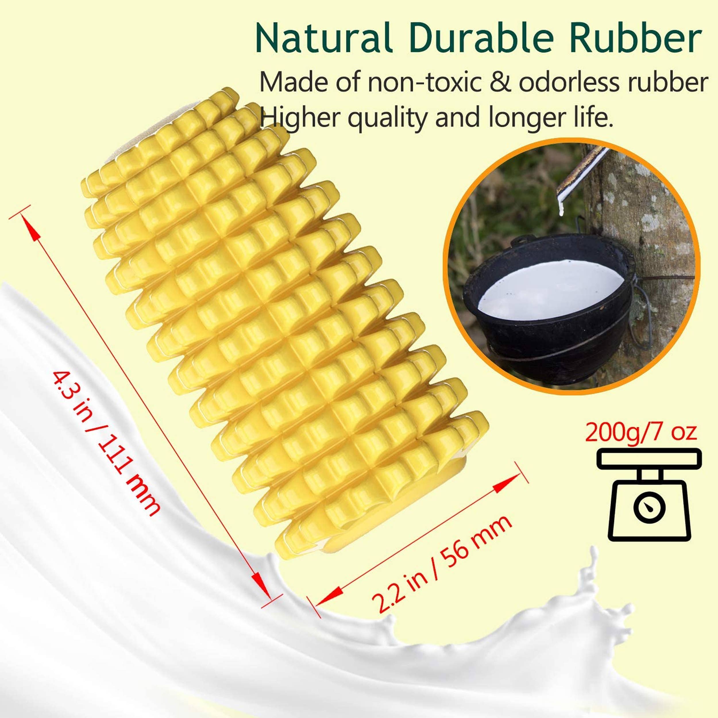 Natural Cornstarch Dog Chew Toys - Safe Teeth Cleaning Toothbrush for Puppies & Small Dogs - Eco-Friendly Pet Dental Care - Perfect for Teething, Training, and Playtime