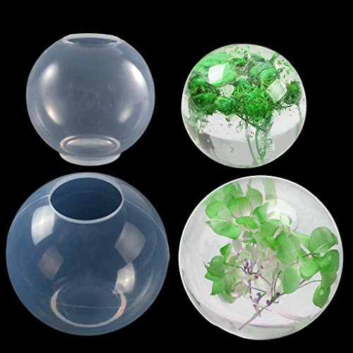 2 pcs sphere molds