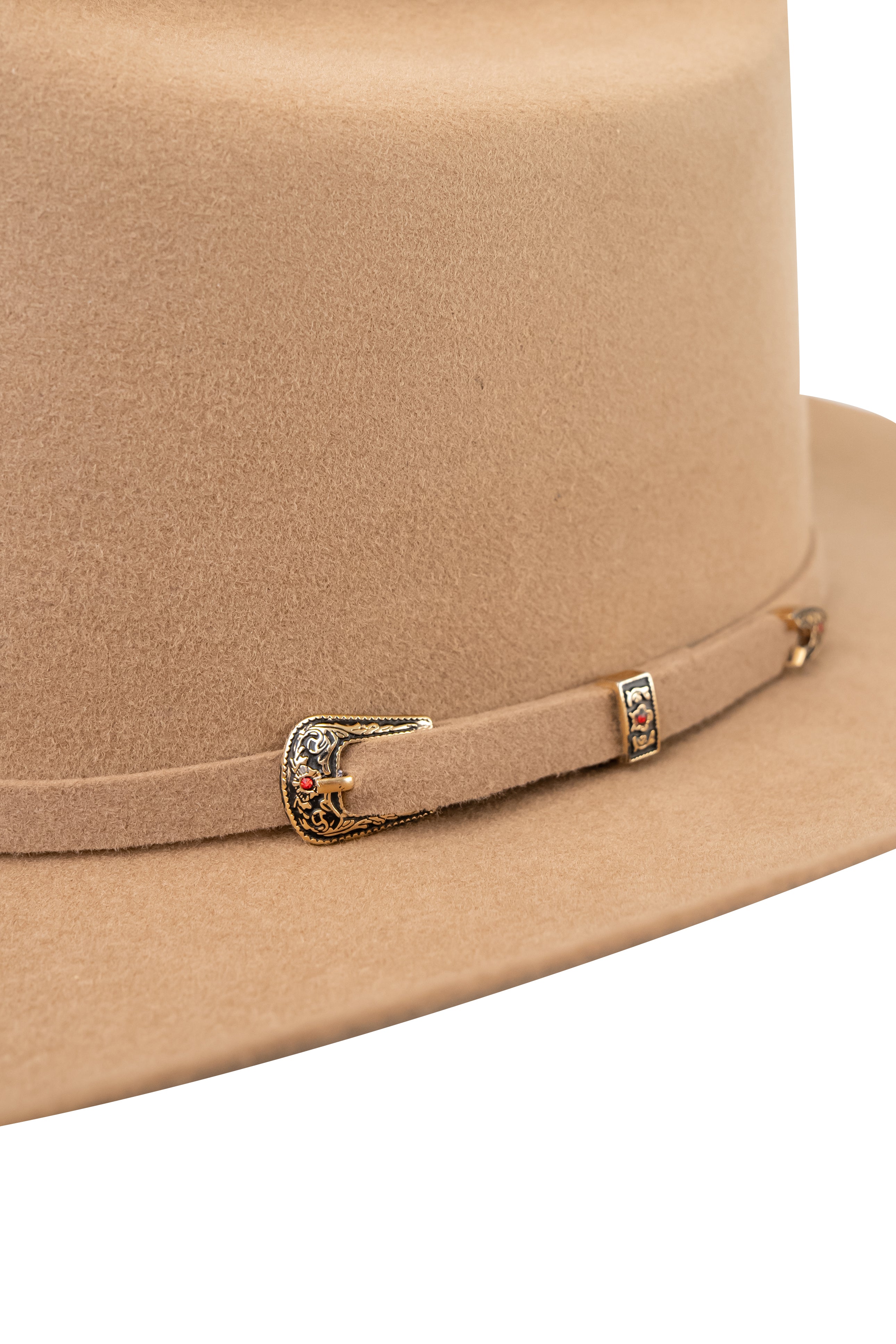 Sinaloa 6X Felt Cowboy Hat for Men - Western Style Tall Crown Rodeo Hat - Perfect for Country Music Festivals, Rodeos & Western Fashion Outfits