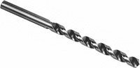 High-Speed Steel (HSS) Taper Length Drill Bit Size D - Fast Spiral Design for Precision Drilling - Made in USA - Perfect for Metalworking, Woodworking, and DIY Projects