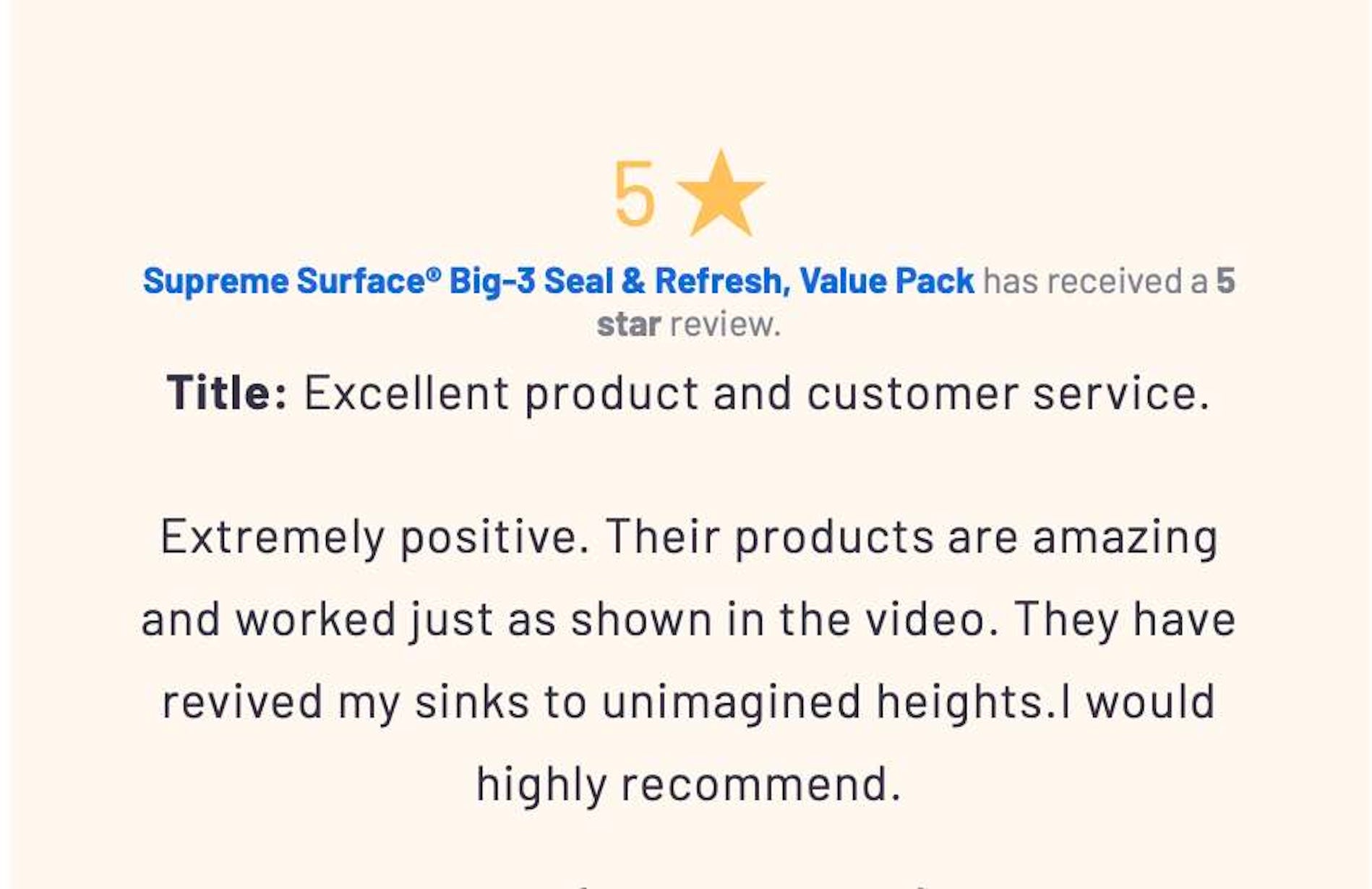 Supreme Surface® Big 3+ Restore, Revive & Refresh Kit - Value Pack for Deep Cleaning & Surface Restoration - Perfect for Kitchen Countertops, Bathroom Tiles & Outdoor Furniture