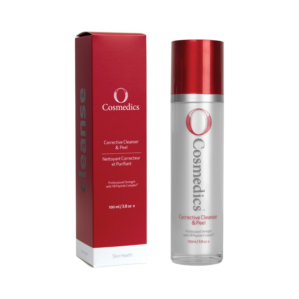 Corrective Cleanser & Peel - Exfoliating Face Wash for Acne & Blemish Control - Perfect for Daily Skincare & Anti-Aging Routine